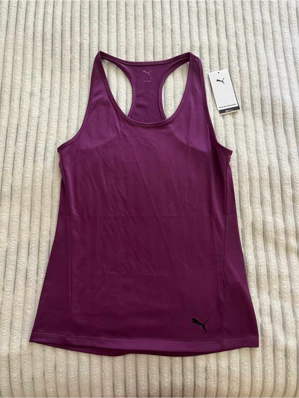 Puma Purple Racerback Tank